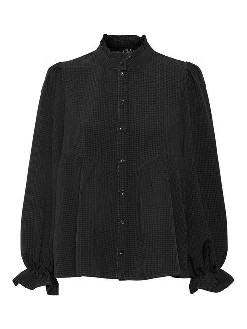 Lia Bluse - Sort - TeeShoppen Group™ - Formal Shirts & Blouses - Vero Moda