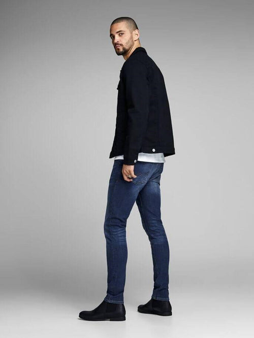 Liam Skinny fit - Blue Denim - TeeShoppen Group™ - Jeans - Jack & Jones