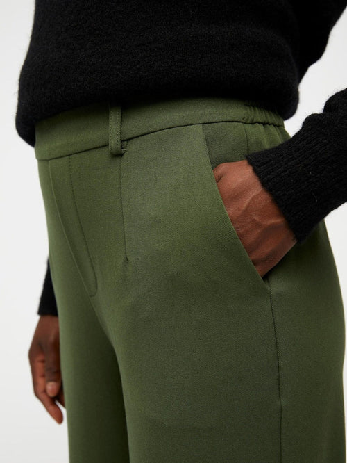 Lisa Wide Pants - Black - TeeShoppen Group™ - Pants - Object