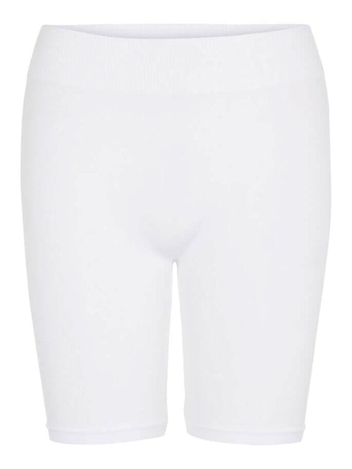 London midi shorts - White - TeeShoppen Group™ - Underwear - PIECES