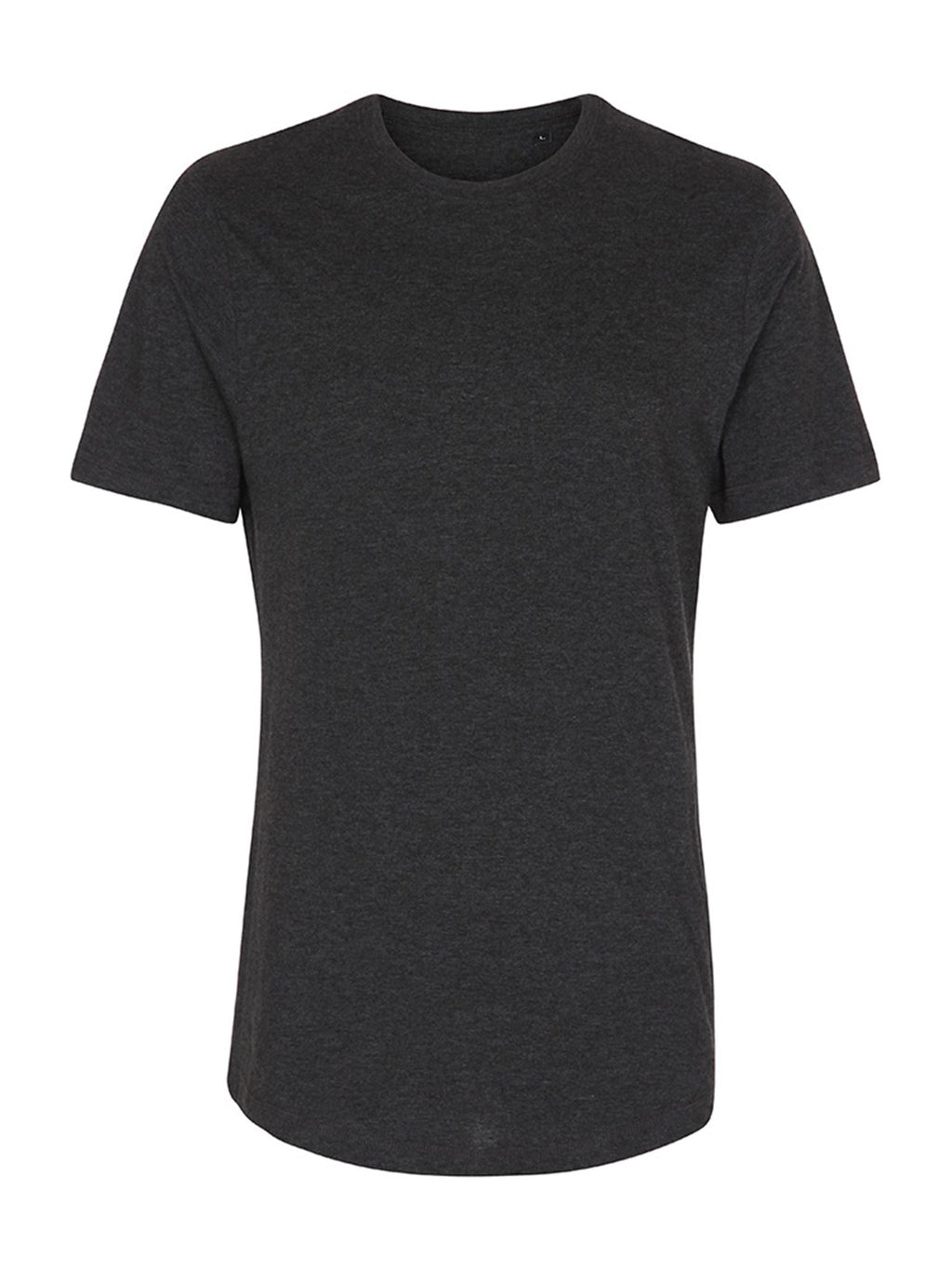 Langes T -Shirt - dunkelgraue Melange