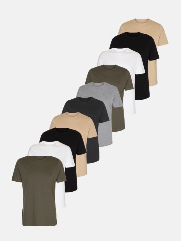 Long T-shirt – Package Deal (9 pcs.)