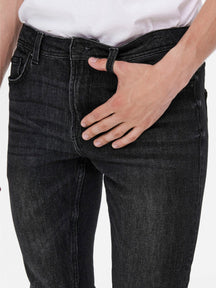 Loom Life Slim Jeans - schwarzer Jeans