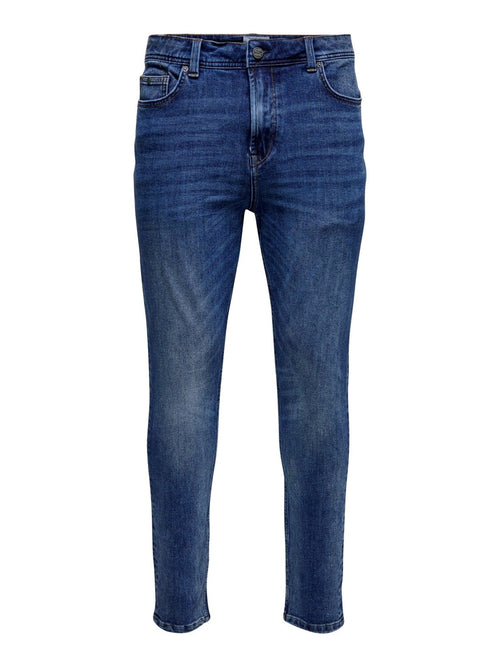 Loom Slim Jeans - Blue Denim - TeeShoppen Group™ - Jeans - Only & Sons