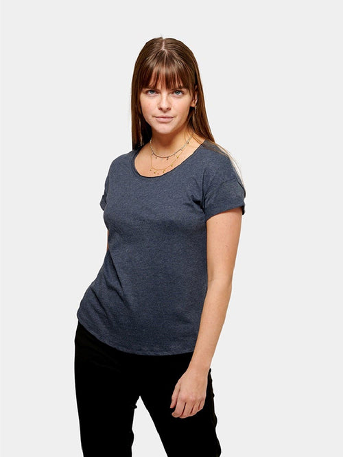 Loose fit - Mottled Blue - TeeShoppen Group™ - T-shirt - TeeShoppen