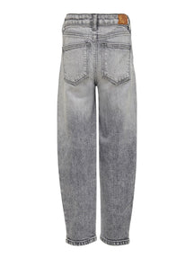 Lucca Life Jeans - hellgraues Jeans