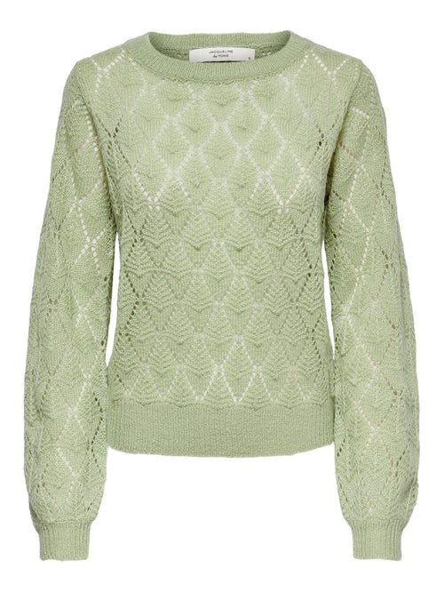 Malou knit - Green - TeeShoppen Group™ - Knitwear - Jacqueline de Yong