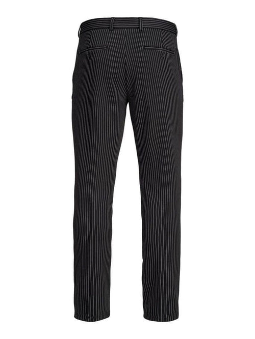 Marco Phil Pants - Black and white striped - TeeShoppen Group™ - Pants - Jack & Jones