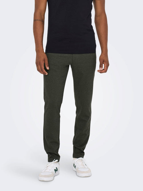 Mark Pants - Olive Night - TeeShoppen Group™ - Pants - Only & Sons