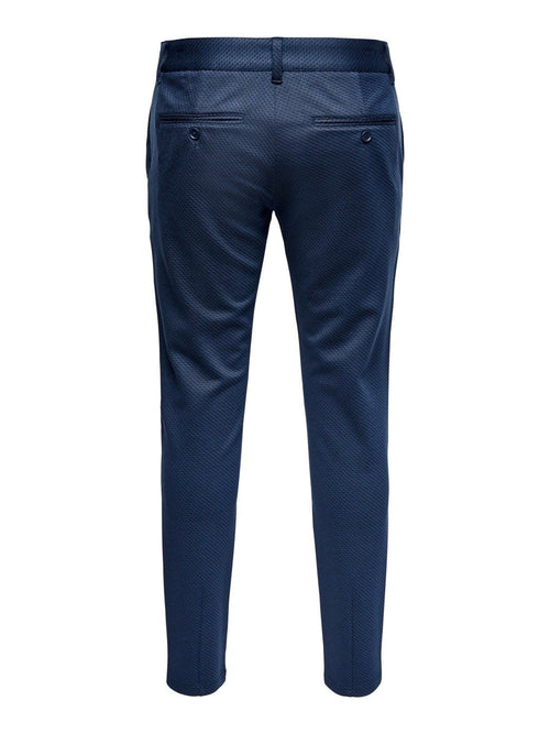 Mark Pants with dice - Dress Blue - TeeShoppen Group™ - Pants - Only & Sons