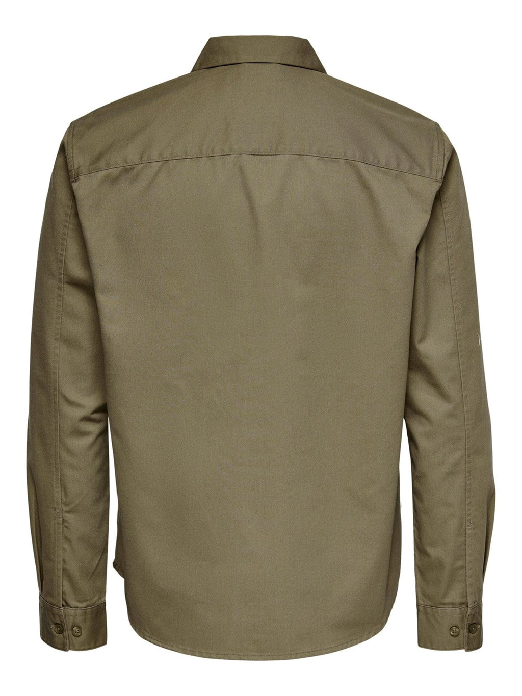 Matti Twill Overshirt - grün