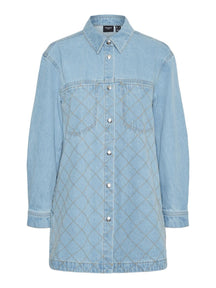 Mayla Denim Shirt - Hellblauer Denim