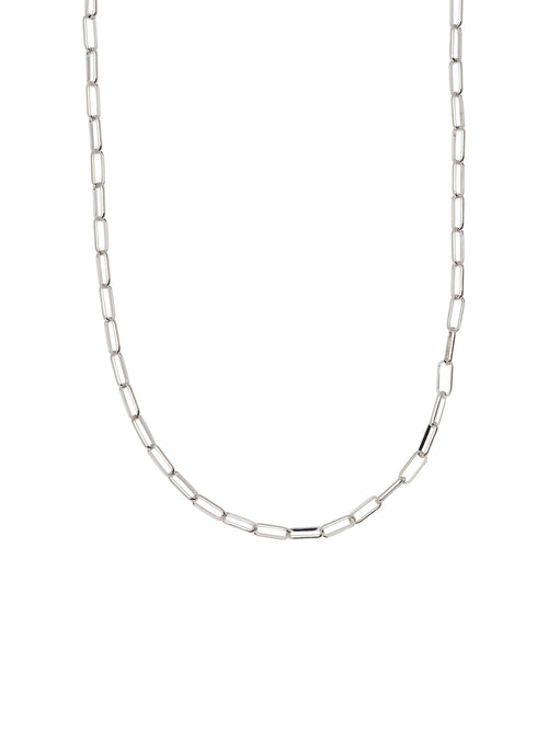 Metal Big Chain - Silver - TeeShoppen Group™ - Accessories - ONLY