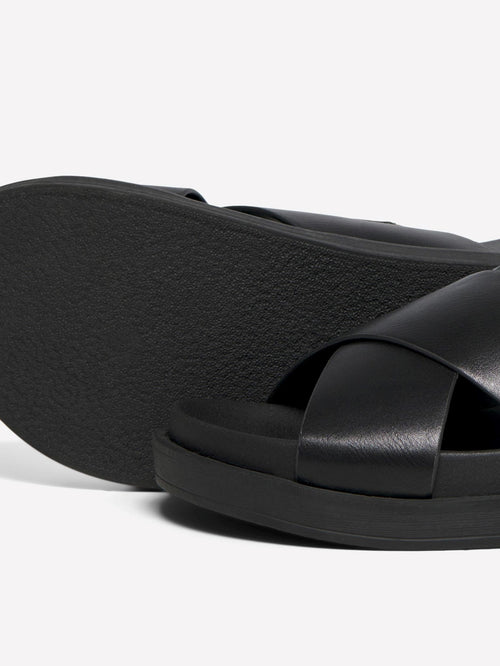 Minnie Slingback Sandal - Black - TeeShoppen Group™ - Shoes - ONLY