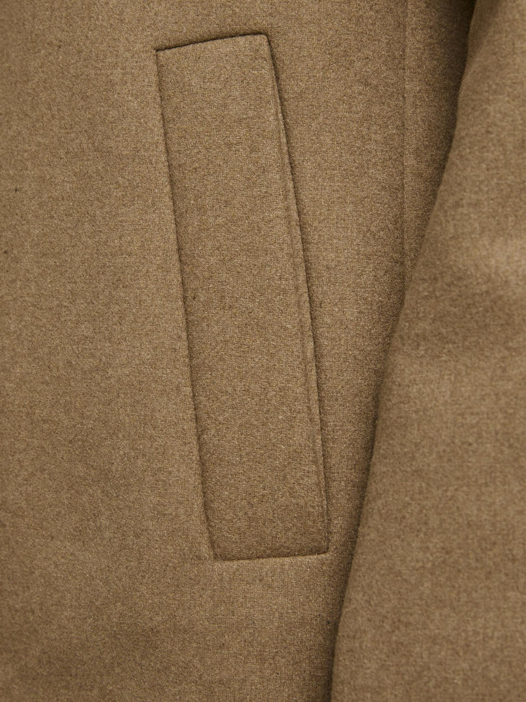 Moulder Wool Coat - Khaki