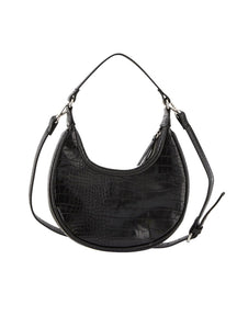 Nanett Croco Bag - Schwarz