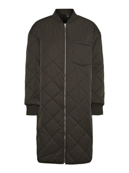 Natalie coat - Peat - TeeShoppen Group™ - Jacket - Vero Moda