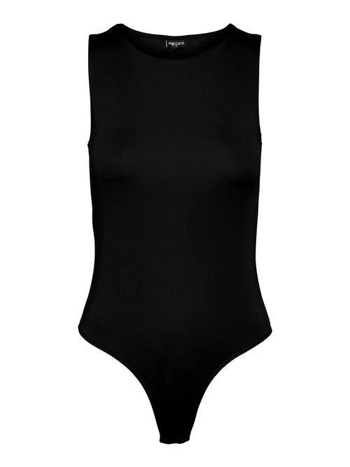 Neja Bodystocking - Sort - TeeShoppen Group™ - Underwear - PIECES