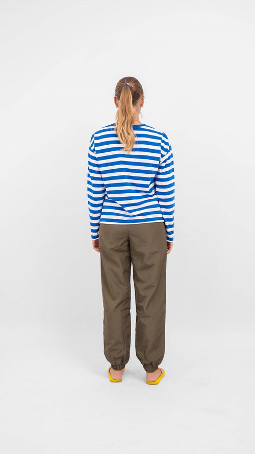 Nelli Long Sleeve Sweater - Blue - TeeShoppen Group™ - T-shirt - Vero Moda