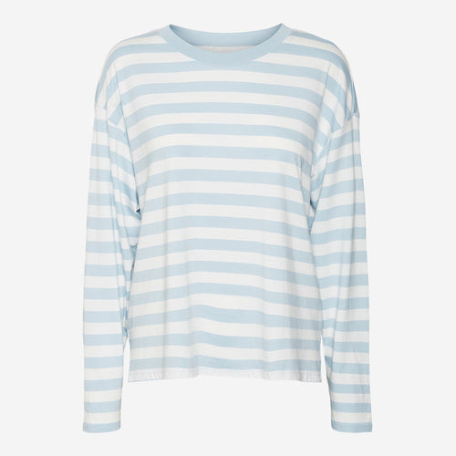 Nelli Long Sleeve Sweater - Light Blue - TeeShoppen Group™ - T-shirt - Vero Moda