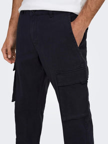 Next Cargo Pants - Dark Navy