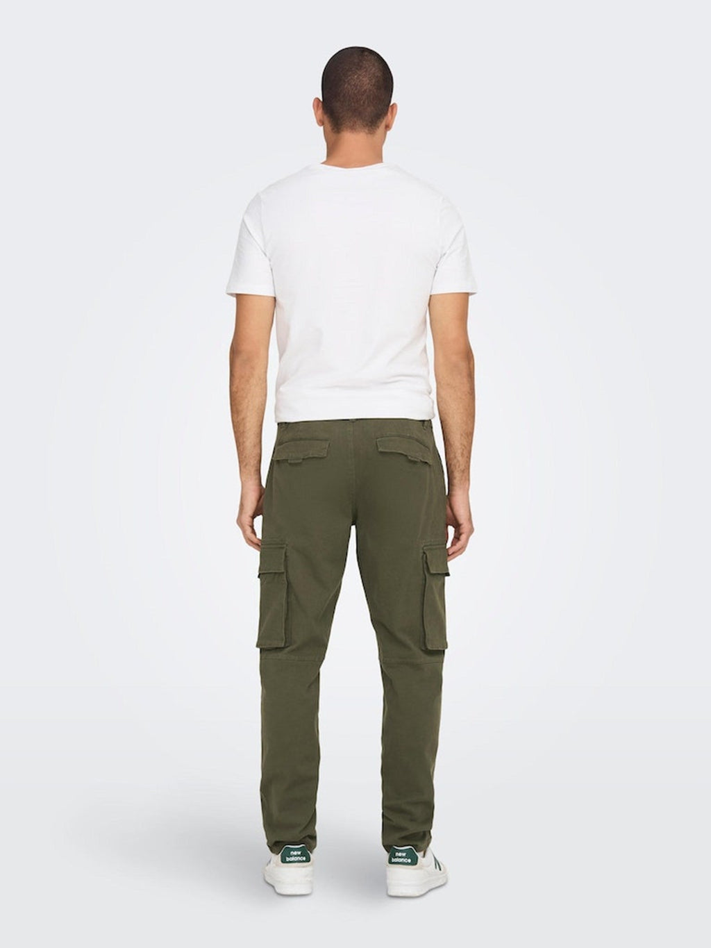 Next Cargo Pants - Olive Night