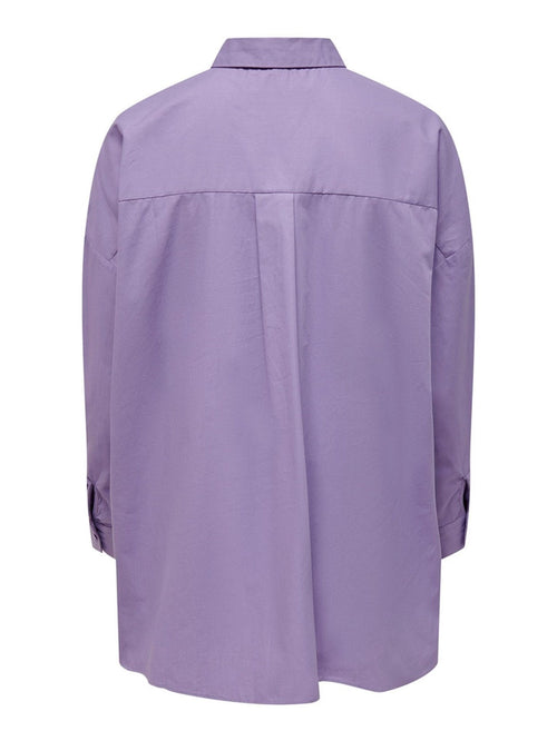 Nicole Shirt - Chalk Violet - TeeShoppen Group™ - Formal Shirts & Blouses - ONLY