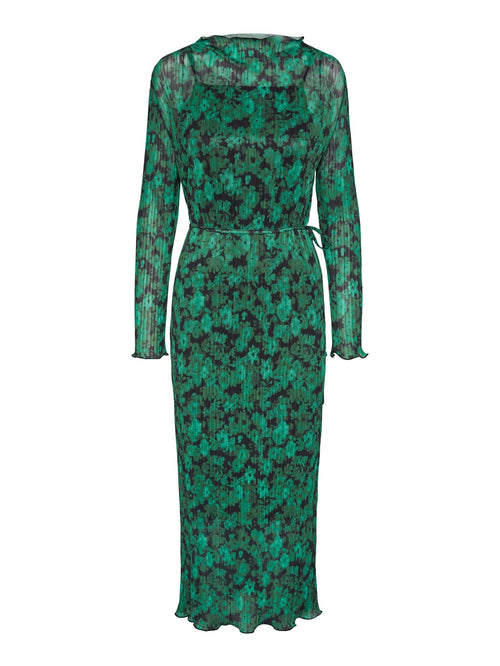 Noabelle Lang Kjole - Irish Green - TeeShoppen Group™ - Dress - PIECES
