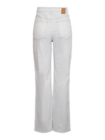 Noah Ultra High -T -T -T -Jeans - Weiß