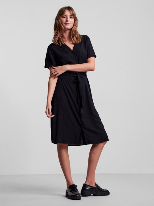 Olivia Dress - Black - TeeShoppen Group™ - Dress - PIECES