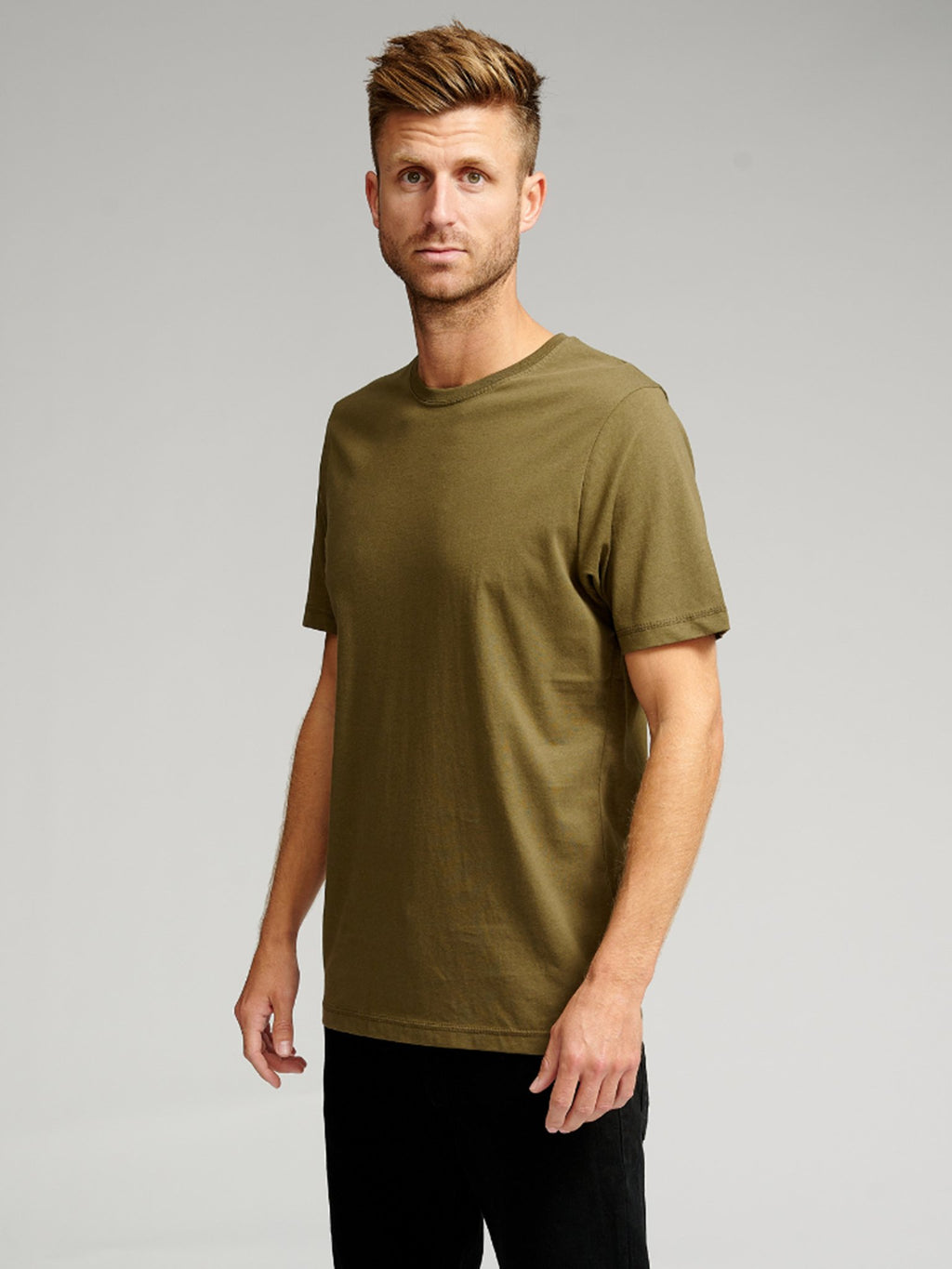 Organic Basic T-shirt - Army