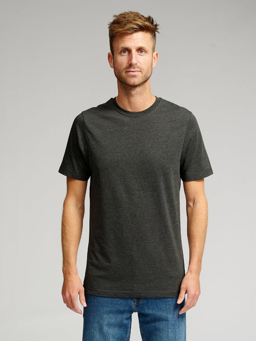Organic Basic T-shirt - Dark Grey - TeeShoppen Group™ - T-shirt - TeeShoppen