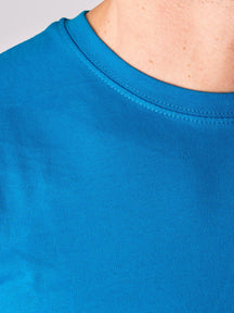 Bio -Basis -T -Shirt - Türkisblau