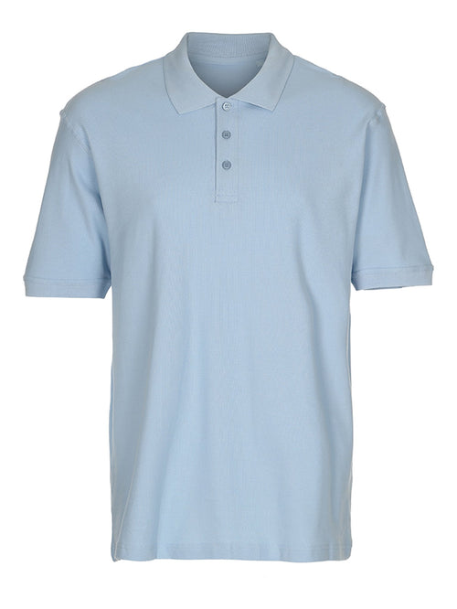 Oversized Polo - Light Blue - TeeShoppen Group™ - T-shirt - TeeShoppen