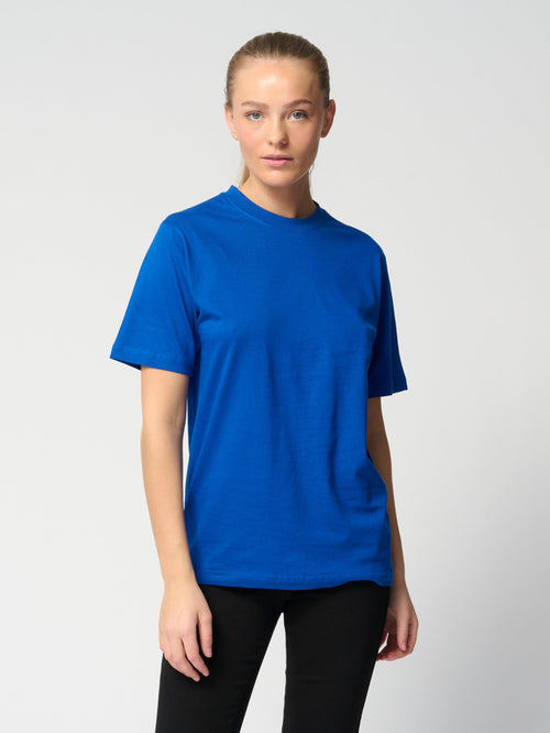 Oversized t-shirt - Blue - TeeShoppen Group™ - T-shirt - TeeShoppen