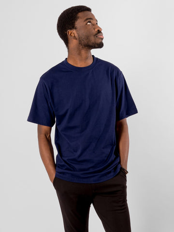 Übergroßes T -Shirt - Kobaltblau