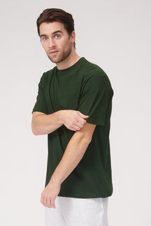 Übergroßes T -Shirt - dunkelgrün