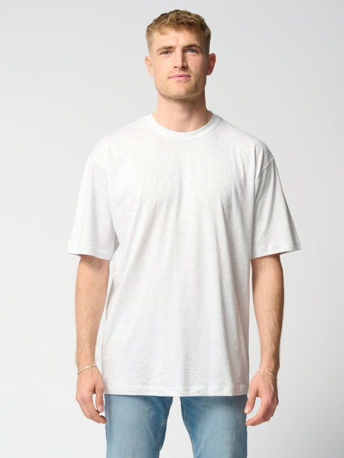 Oversized T-shirt - Light Grey - TeeShoppen Group™ - T-shirt - TeeShoppen