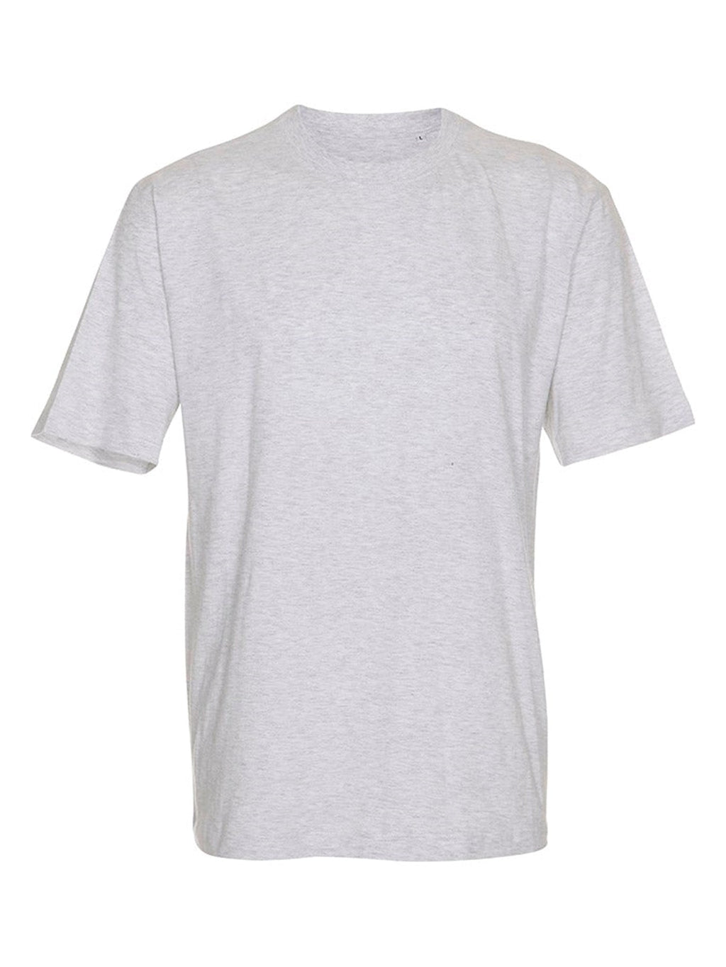 Übergroßes T -Shirt - hellgraue Melange