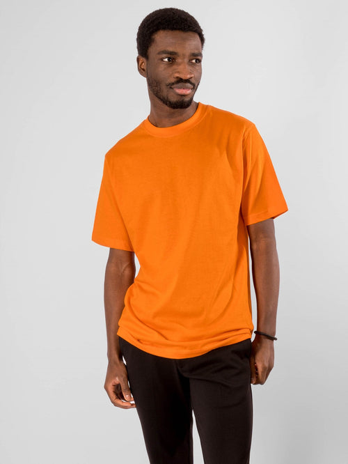 Oversized T-shirt - Orange - TeeShoppen Group™ - T-shirt - TeeShoppen