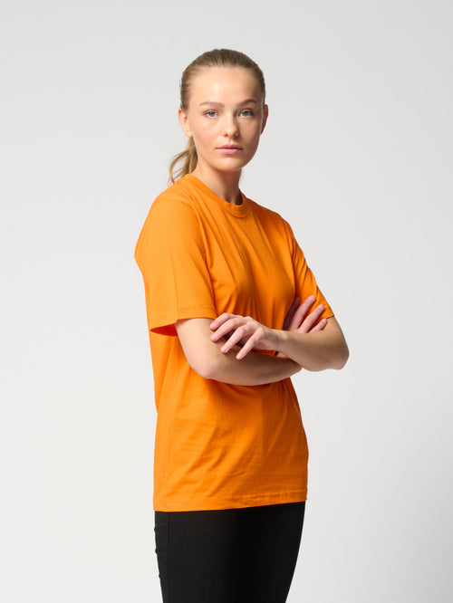 Oversized t-shirt - Orange - TeeShoppen Group™ - T-shirt - TeeShoppen