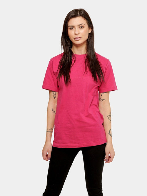 Oversized t-shirt - Pink - TeeShoppen Group™ - T-shirt - TeeShoppen