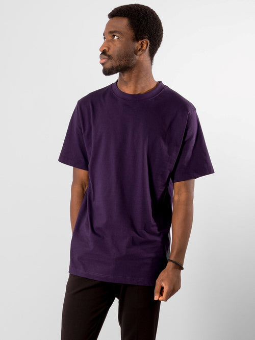 Oversized T-shirt - Purple - TeeShoppen Group™ - T-shirt - TeeShoppen