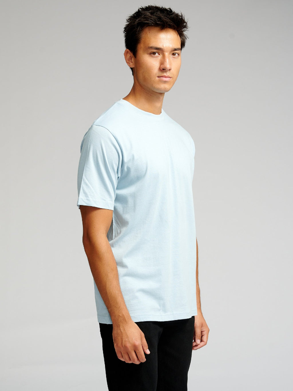 Übergroßes T -Shirt - Himmelblau