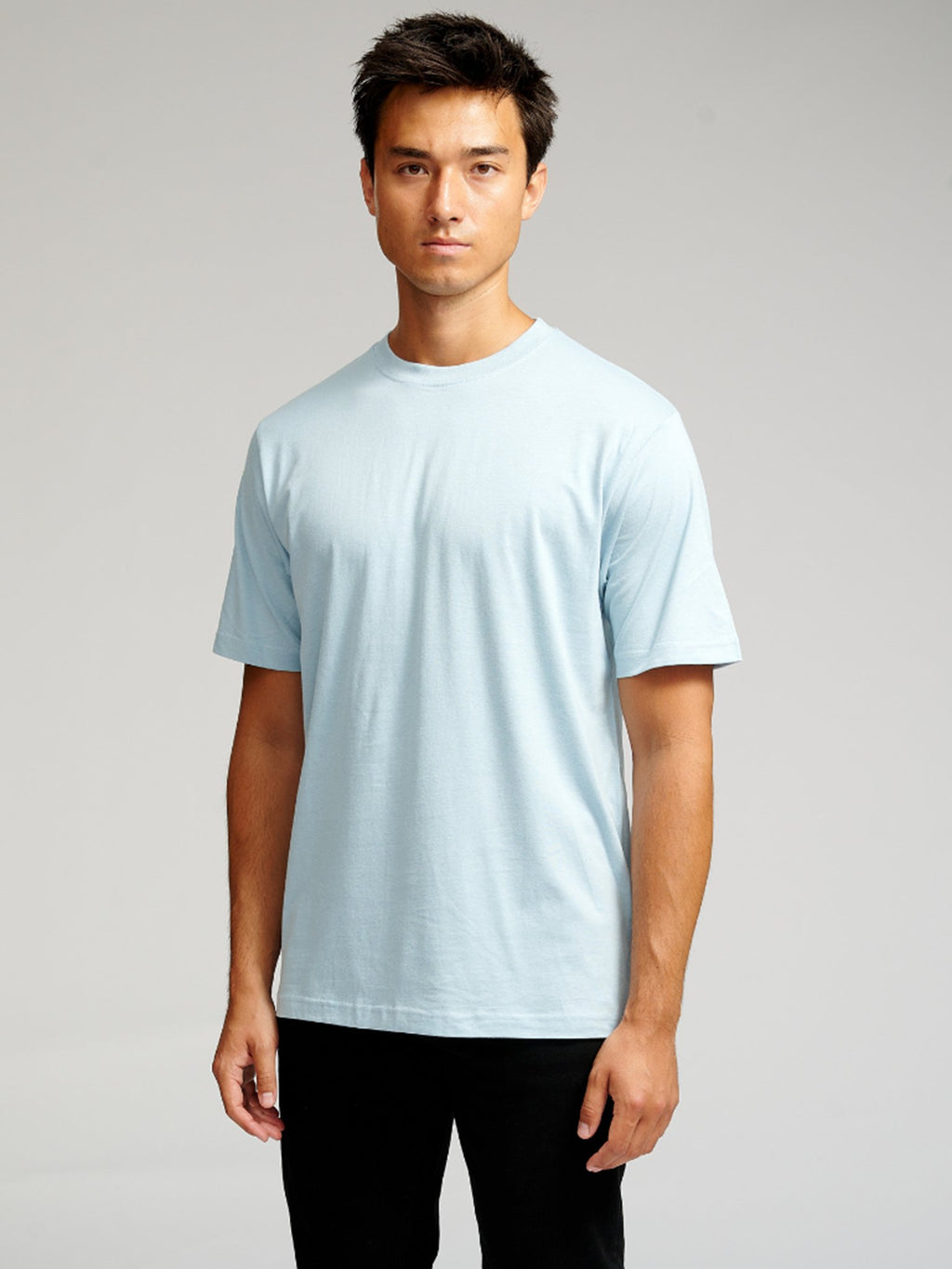 Übergroßes T -Shirt - Himmelblau