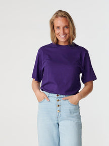 Übergroßes T -Shirt - Violet