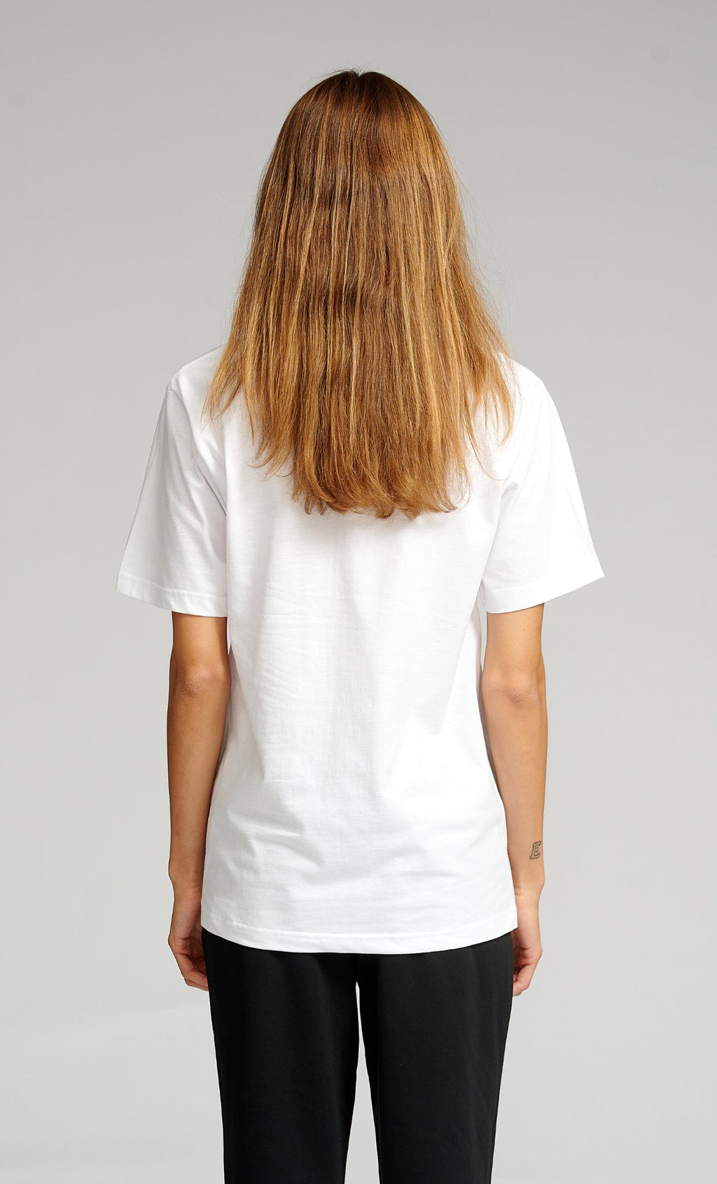 Übergroßes T -Shirt - Weiß