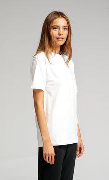 Übergroßes T -Shirt - Weiß