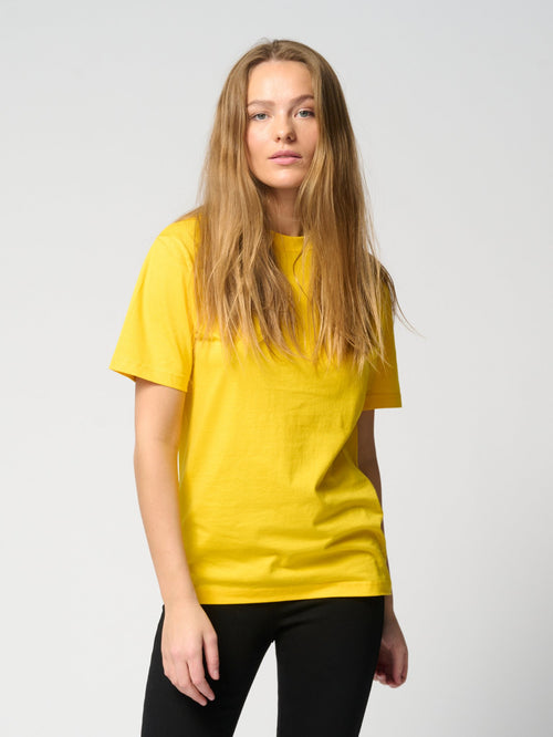 Oversized t-shirt - Yellow - TeeShoppen Group™ - T-shirt - TeeShoppen