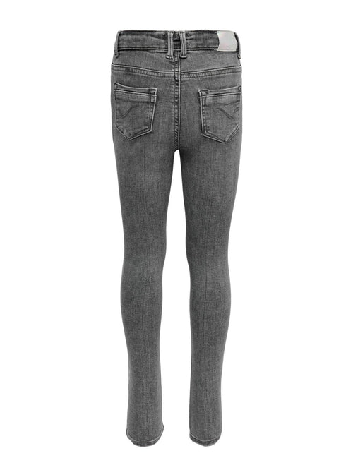 Paola Jeans - Gray Denim - TeeShoppen Group™ - Jeans - Kids Only
